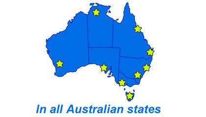 australia map all dealer locations