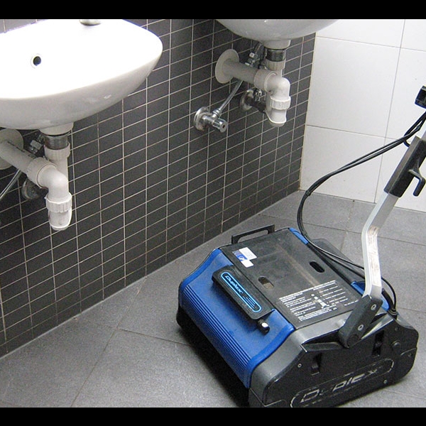 Bathroom tiles flooring cleaning