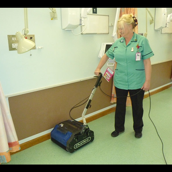 Hospital Corridor Cleaning